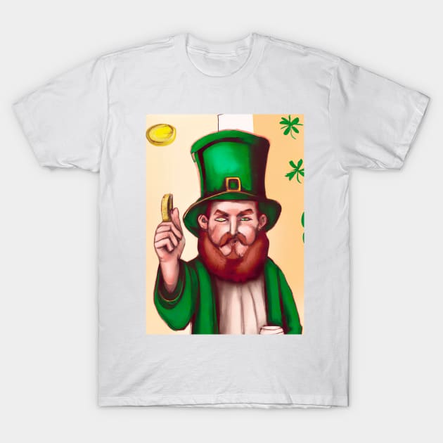 St Patrick Painting T-Shirt by Eternal Experience